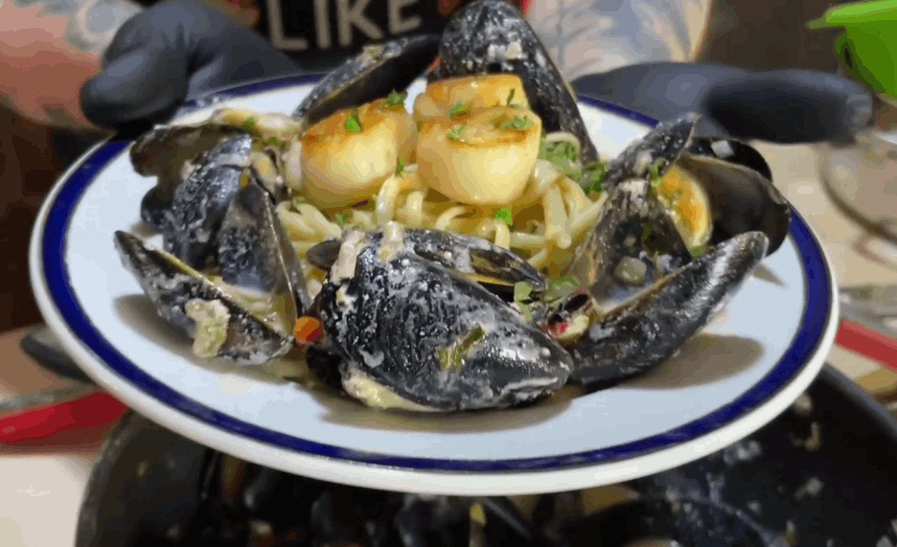 Mussels and Scallops